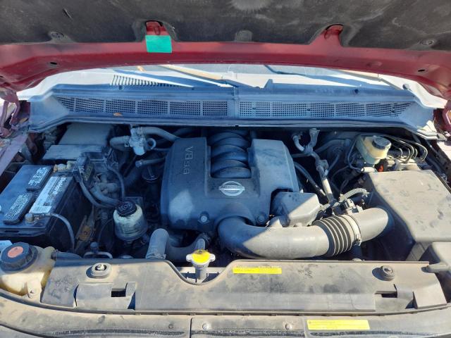 1N6AA07A34N557569 - 2004 NISSAN TITAN XE წითელი ფოტო 11