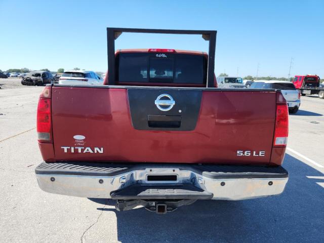1N6AA07A34N557569 - 2004 NISSAN TITAN XE წითელი ფოტო 6