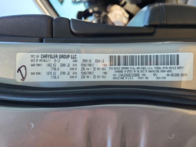 1C4RJEAG9EC239985 - 2014 JEEP GRAND CHER LAREDO Gümüş foto 14