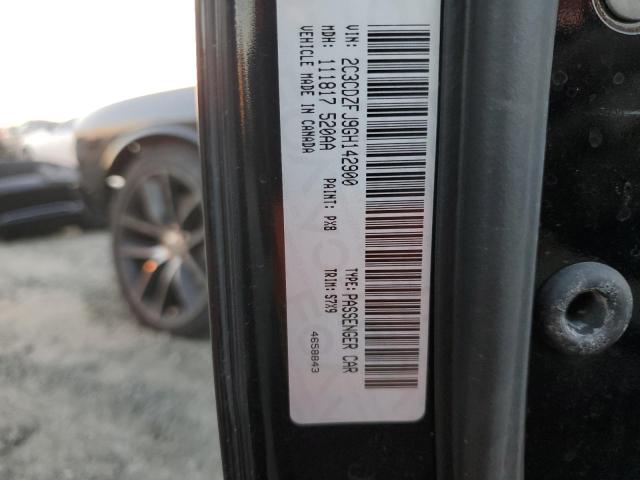 2C3CDZFJ9GH142900 - 2016 DODGE CHALLENGER R/T SCAT PACK BLACK photo 13