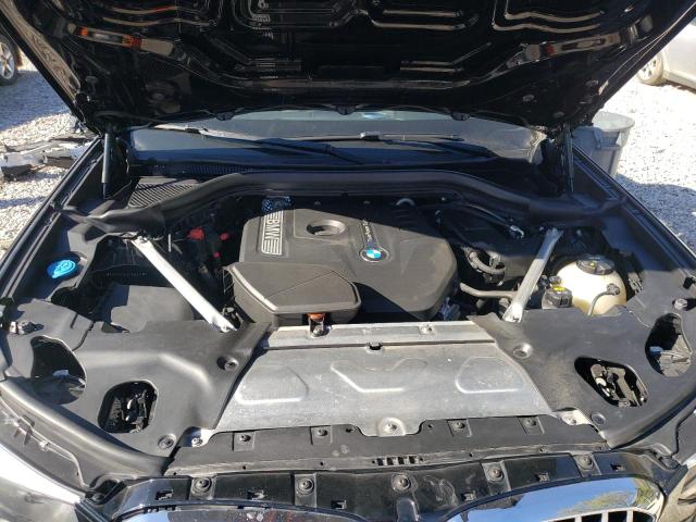 5UXTR9C54KLP89512 - 2019 BMW X3 XDRIVE30I BLACK photo 12