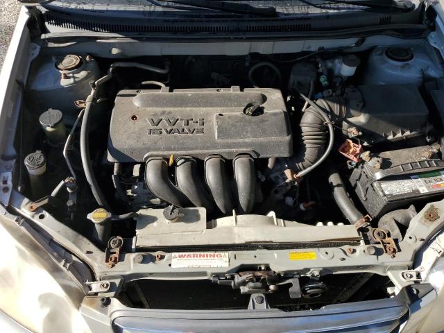 2T1BR32E94C232438 - 2004 TOYOTA COROLLA CE SILVER photo 11