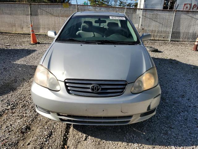 2T1BR32E94C232438 - 2004 TOYOTA COROLLA CE SILVER photo 5