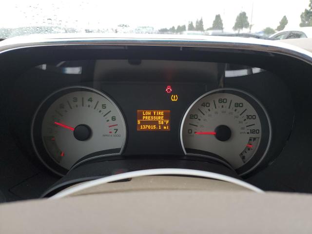 1FMEU74EX8UA87110 - 2008 FORD EXPLORER EDDIE BAUER Ақ фото 9