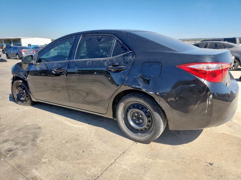 5YFBURHE0HP706937 - 2017 TOYOTA COROLLA L BLACK photo 2