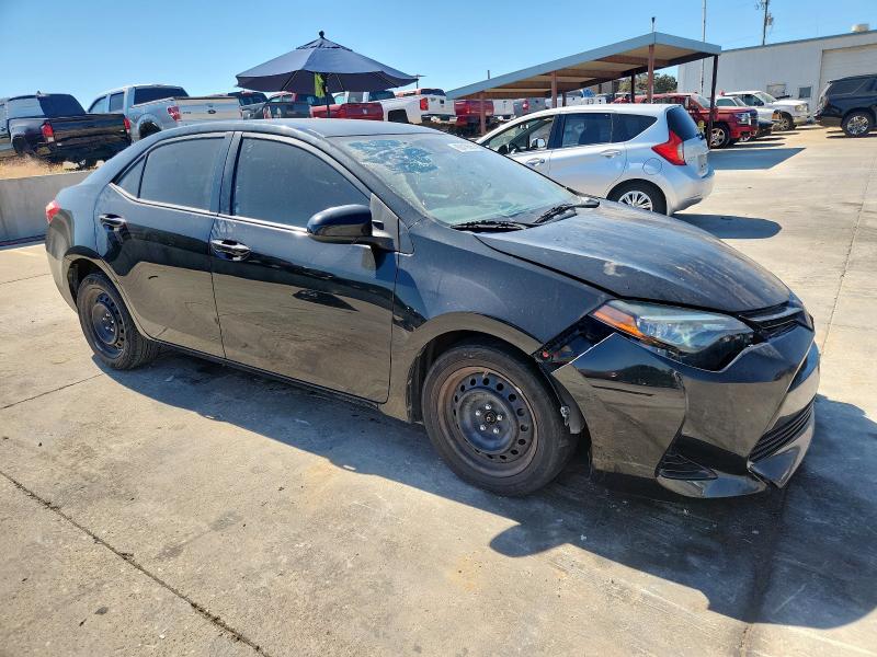 5YFBURHE0HP706937 - 2017 TOYOTA COROLLA L BLACK photo 4