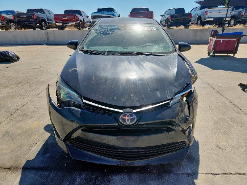 5YFBURHE0HP706937 - 2017 TOYOTA COROLLA L BLACK photo 5