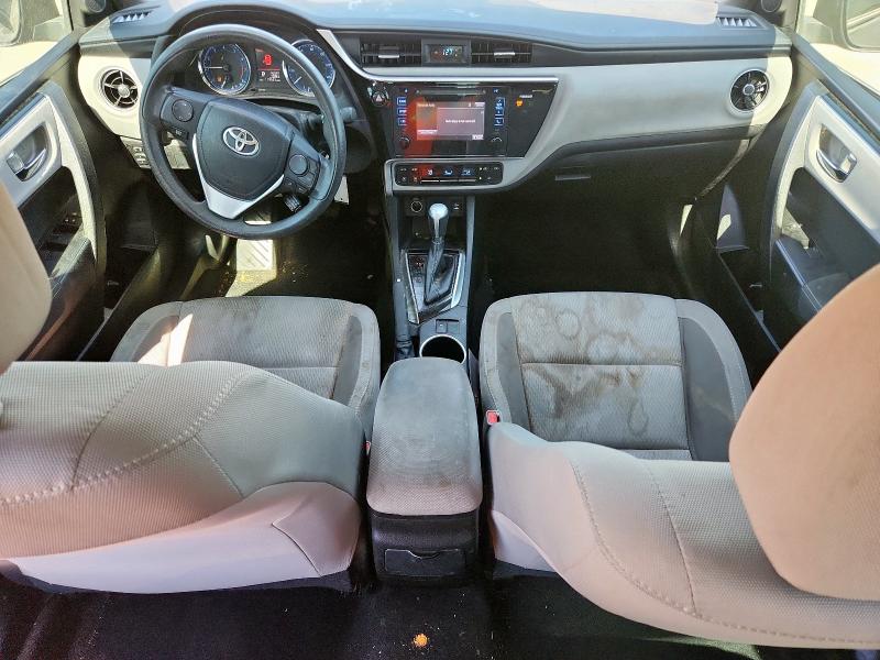 5YFBURHE0HP706937 - 2017 TOYOTA COROLLA L BLACK photo 8