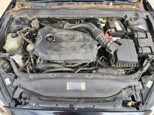 3FA6P0HR9DR309714 - 2013 FORD FUSION SE BLACK photo 11