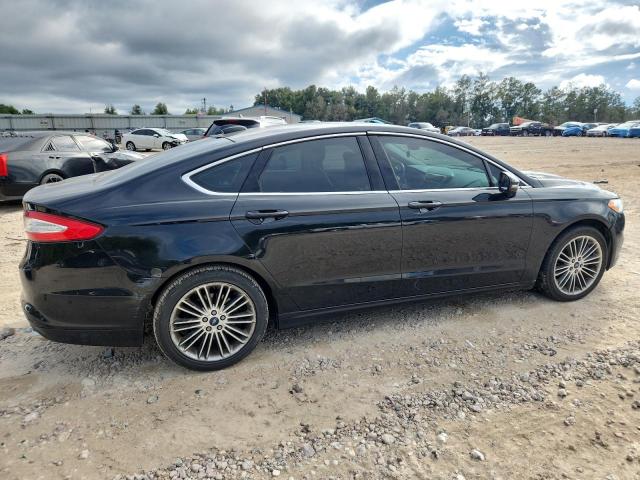 3FA6P0HR9DR309714 - 2013 FORD FUSION SE BLACK photo 3