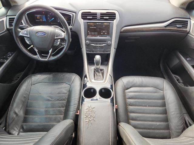 3FA6P0HR9DR309714 - 2013 FORD FUSION SE BLACK photo 8