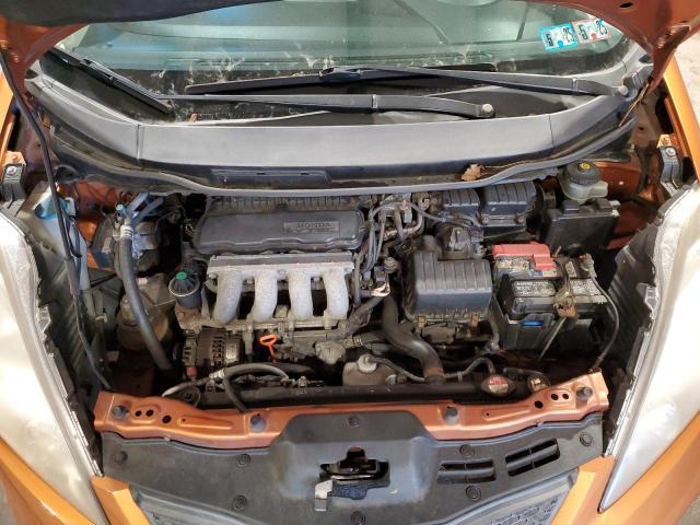 JHMGE884X9S025297 - 2009 HONDA FIT SPORT ნარინჯისფერი ფოტო 11