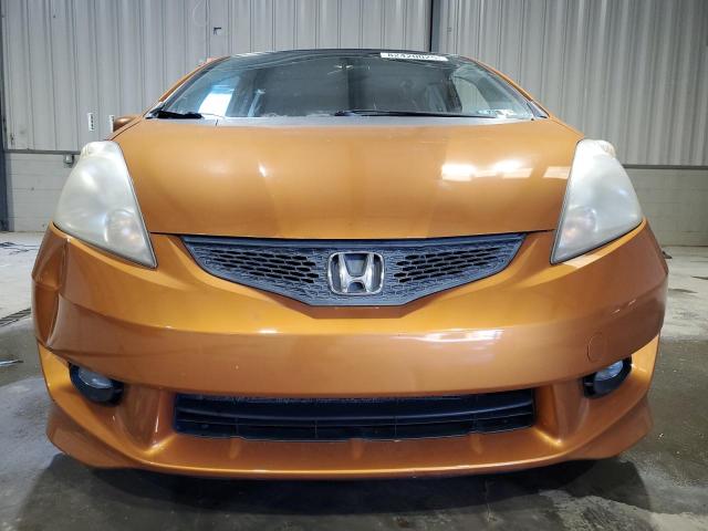 JHMGE884X9S025297 - 2009 HONDA FIT SPORT ნარინჯისფერი ფოტო 5