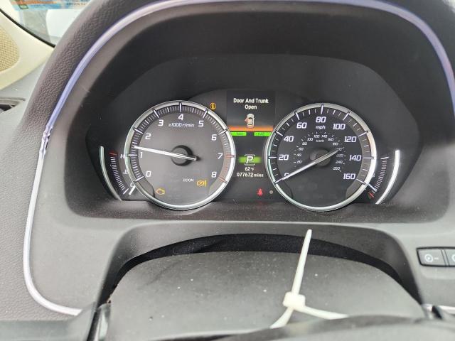 19UUB1F5XLA002889 - 2020 ACURA TLX TECHNOLOGY أسود صورة 9