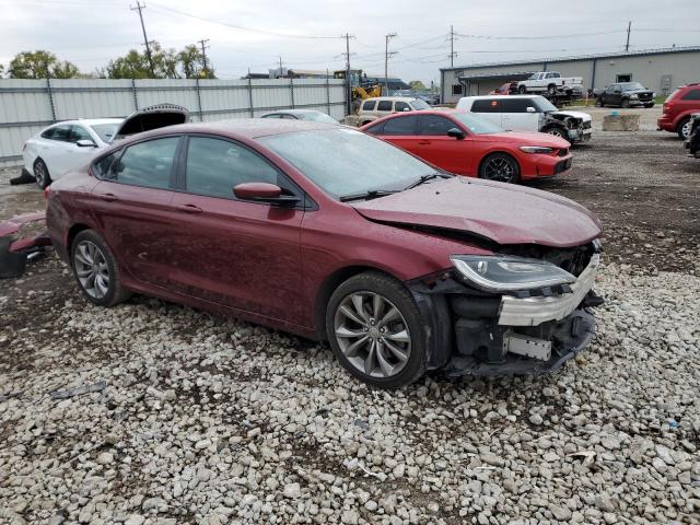 1C3CCCBGXFN526183 - 2015 CHRYSLER 200 S BURGUNDY photo 4