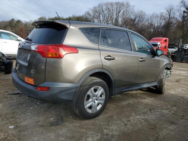 2T3BFREV8EW204239 - 2014 TOYOTA RAV4 LE TAN photo 3