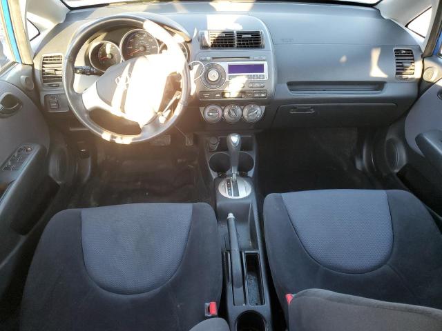 JHMGD38678S070963 - 2008 HONDA FIT SPORT BLUE photo 8
