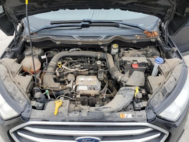 MAJ3P1TEXJC179580 - 2018 FORD ECOSPORT SE BLACK photo 11