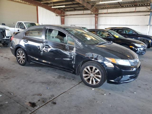 19XFB2F81CE372522 - 2012 HONDA CIVIC EX BLACK photo 4