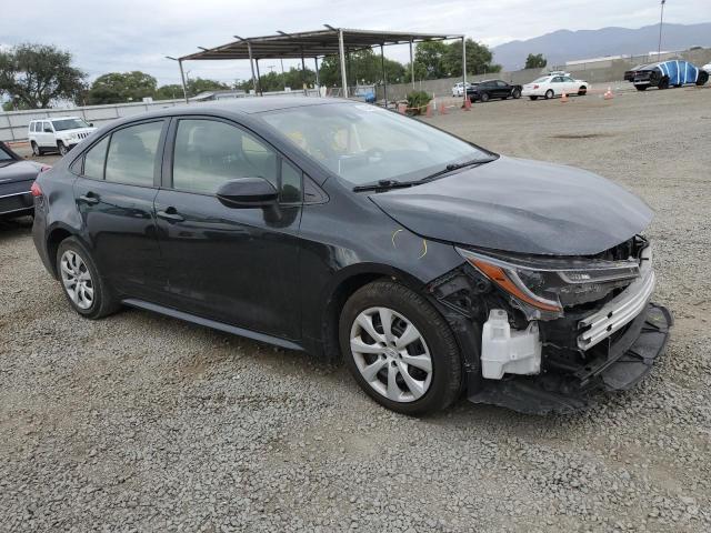 JTDEPMAE9MJ177004 - 2021 TOYOTA COROLLA LE Grafitowy zdjęcie 4