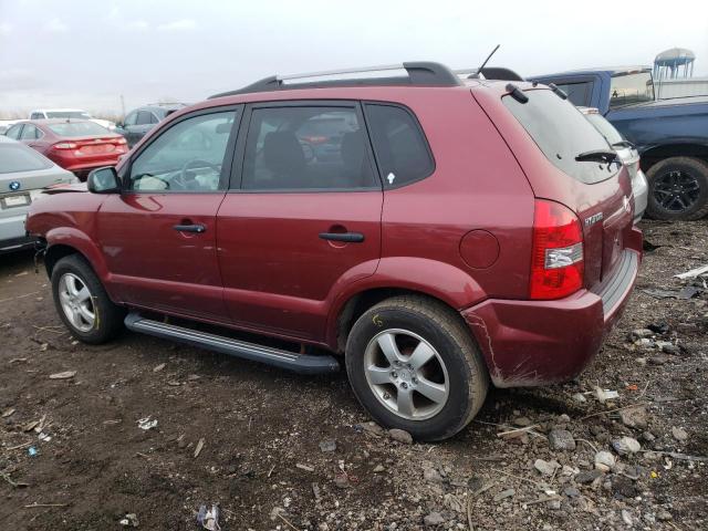 KM8JM12BX8U813424 - 2008 HYUNDAI TUCSON GLS RED photo 2