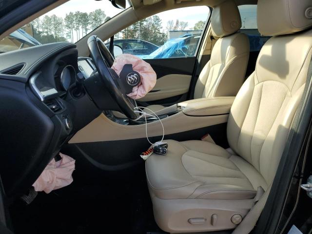 LRBFXCSA7HD044190 - 2017 BUICK ENVISION PREFERRED შავი ფოტო 7