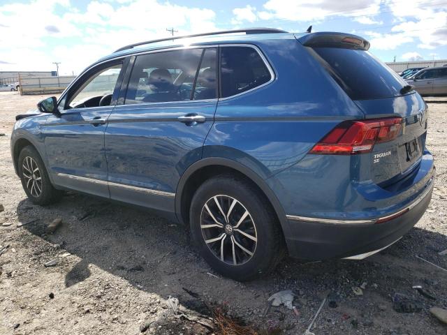 3VV2B7AX3LM134656 - 2020 VOLKSWAGEN TIGUAN SE 蓝色 照片 2