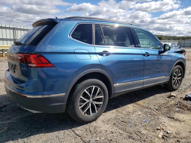 3VV2B7AX3LM134656 - 2020 VOLKSWAGEN TIGUAN SE 蓝色 照片 3