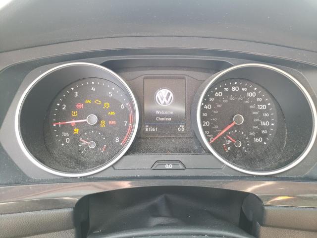 3VV2B7AX3LM134656 - 2020 VOLKSWAGEN TIGUAN SE 蓝色 照片 9