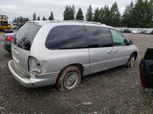 1C4GT64L9YB502521 - 2000 CHRYSLER TOWN & COU LIMITED SILVER photo 3