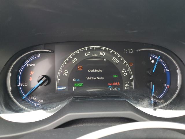 JTMMWRFV5SD309630 - 2025 TOYOTA RAV4 LE ნაცრისფერი ფოტო 9