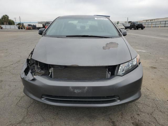 2HGFB2F64CH519565 - 2012 HONDA CIVIC HF GRAY photo 5