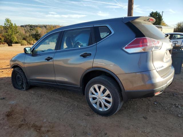 KNMAT2MTXGP632551 - 2016 NISSAN ROGUE S GRAY photo 2