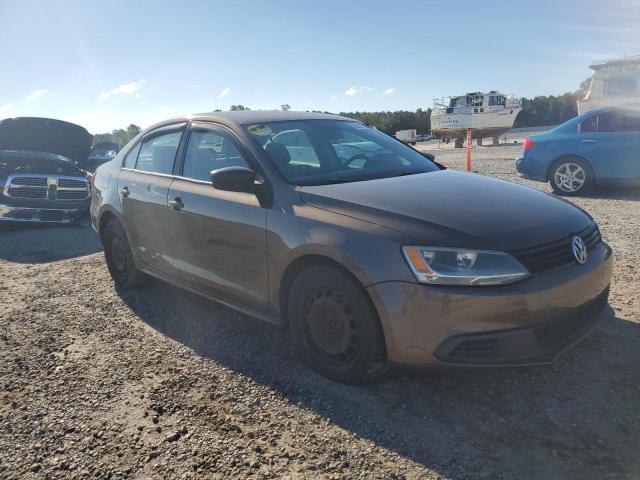 3VW2K7AJ9CM398259 - 2012 VOLKSWAGEN JETTA BASE Braun Foto 4