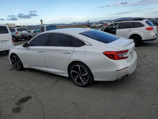1HGCV1F34JA108608 - 2018 HONDA ACCORD SPORT Ақ фото 2
