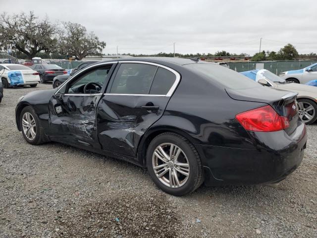 JN1CV6AP0DM712121 - 2013 INFINITI G37 BASE BLACK photo 2