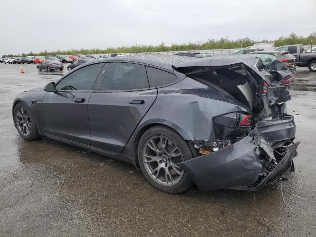 5YJSA1E59PF527952 - 2023 TESLA MODEL S GRAY photo 2