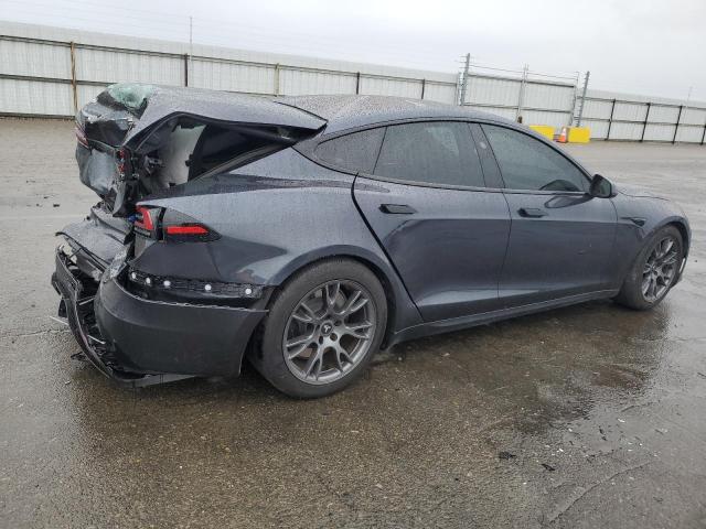 5YJSA1E59PF527952 - 2023 TESLA MODEL S GRAY photo 3