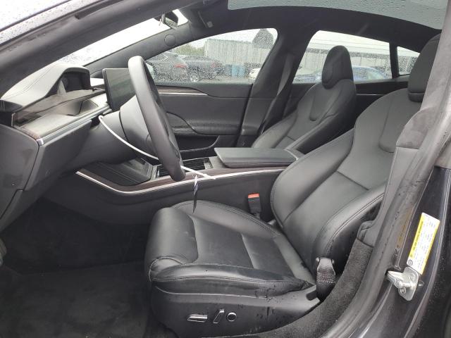 5YJSA1E59PF527952 - 2023 TESLA MODEL S GRAY photo 7