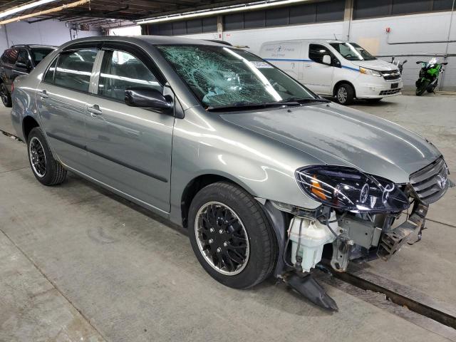 1NXBR32E34Z288518 - 2004 TOYOTA COROLLA CE GRAY photo 4