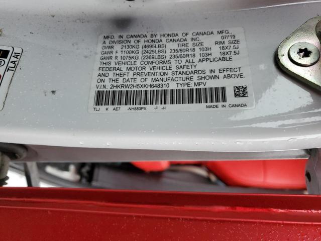 2HKRW2H5XKH648310 - 2019 HONDA CR-V EX Qırmızı foto 13