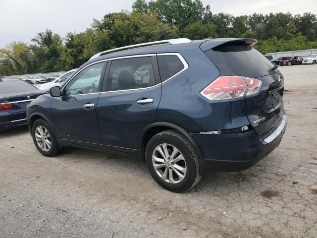 KNMAT2MT4FP557411 - 2015 NISSAN ROGUE S Blau Foto 2