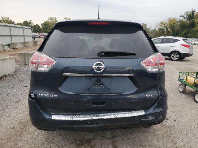 KNMAT2MT4FP557411 - 2015 NISSAN ROGUE S Blau Foto 6