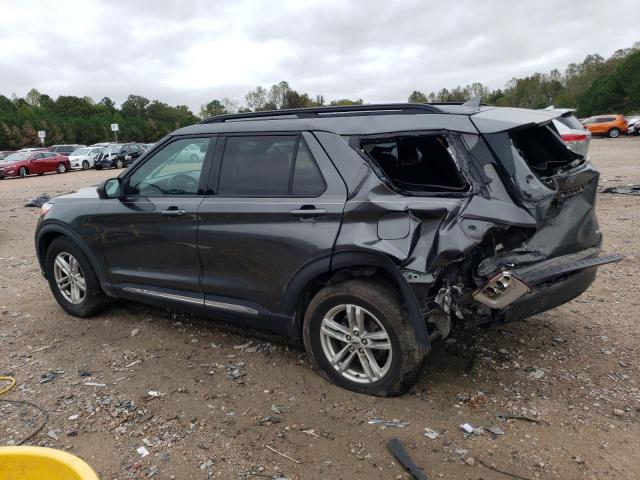 1FMSK7DH8LGB90682 - 2020 FORD EXPLORER XLT GRAY photo 2