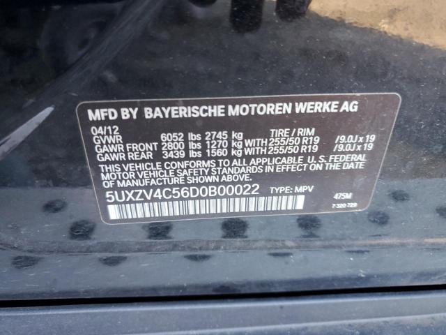 5UXZV4C56D0B00022 - 2013 BMW X5 XDRIVE35I 黑色 照片 13