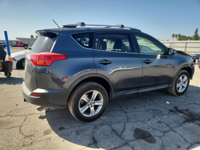 JTMRFREV0FD110921 - 2015 TOYOTA RAV4 XLE GRAY photo 3