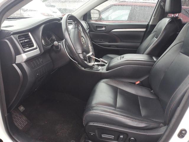 5TDJKRFH9FS155653 - 2015 TOYOTA HIGHLANDER XLE WHITE photo 7