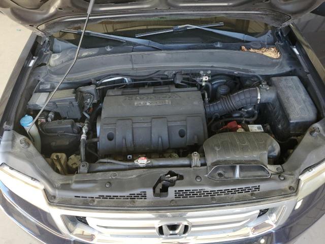 5FPYK1F54BB009365 - 2011 HONDA RIDGELINE RTL BLUE photo 11