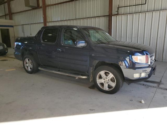 5FPYK1F54BB009365 - 2011 HONDA RIDGELINE RTL BLUE photo 4