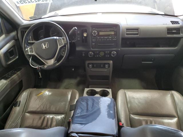5FPYK1F54BB009365 - 2011 HONDA RIDGELINE RTL BLUE photo 8